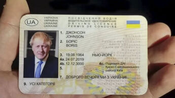 Führerschein Boris Johnson