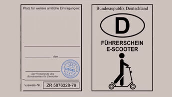 Führerschein für E-Scooter