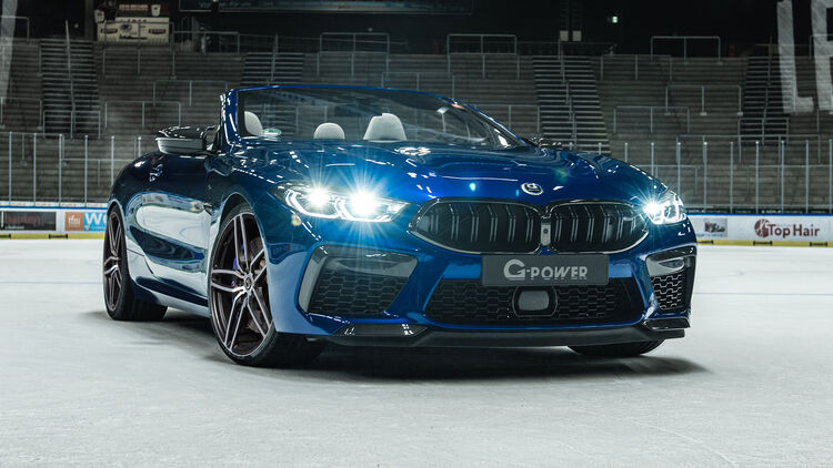 G Power G8m 0 Ps Starkes Bmw M8 Cabriolet Auto Motor Und Sport