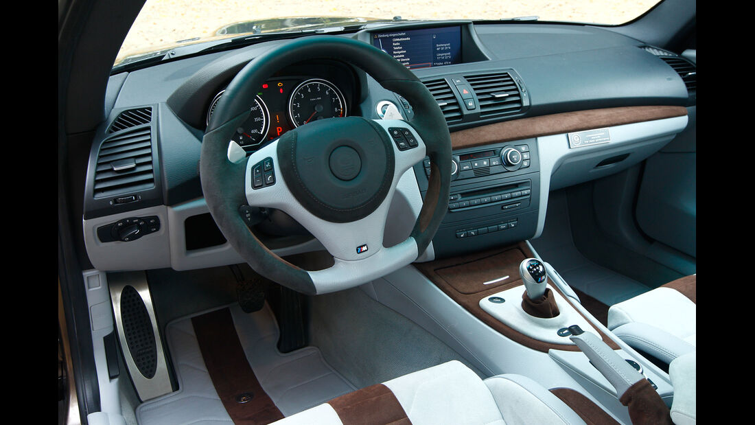 G-Power BMW 1er M Coupé, Cockpit