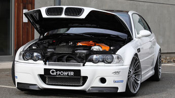 G-Power BMW M3 E46, Motorhaube, Motor