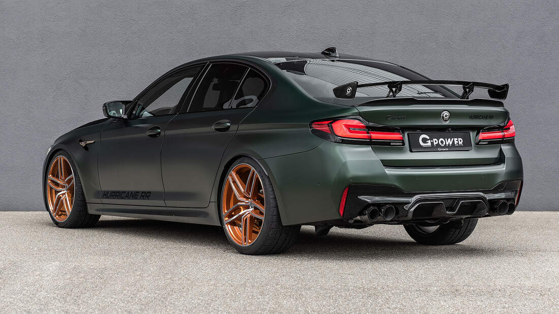 G-Power G5M CS Hurricane RR auf Basis BMW M5 CS F90: Leichtbau-M5 mit ...