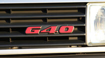 G40-Emblem im Kühlergrill des VW Polo G40