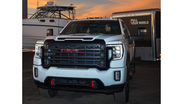 Gmc Sierra Heavy Duty Mehr Zugkraft Und Smart Home Auto Motor Und Sport