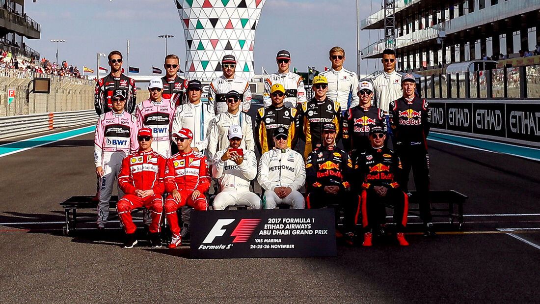 GP Abu Dhabi 2017 - Fahrer - Formel 1