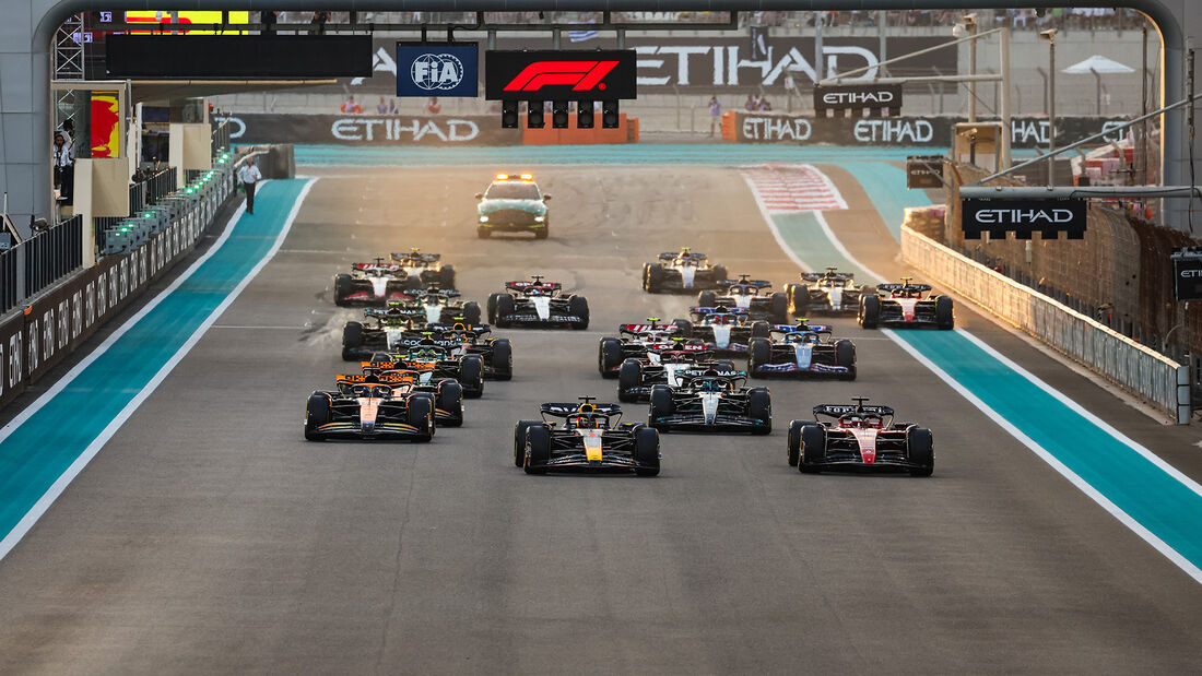 GP Abu Dhabi 2023 - Abu Dhabi - Formel 1 - Start