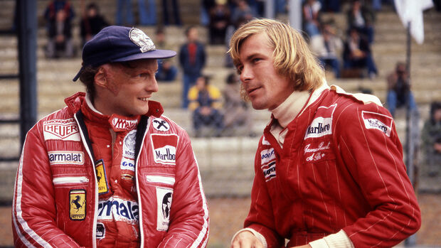 GP Belgien 1977 - Scuderia Ferrari - Niki Lauda - McLaren - James Hunt
