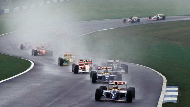 GP Europa 1993 - Donington - Startrunde
