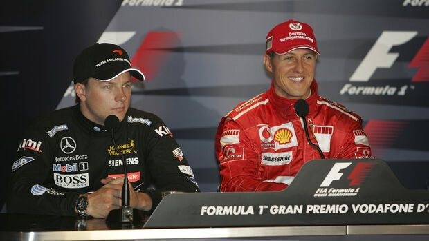 GP Italien 2006 - Scuderia Ferrari - Michael Schumacher - McLaren-Mercedes - Kimi Räikkönen