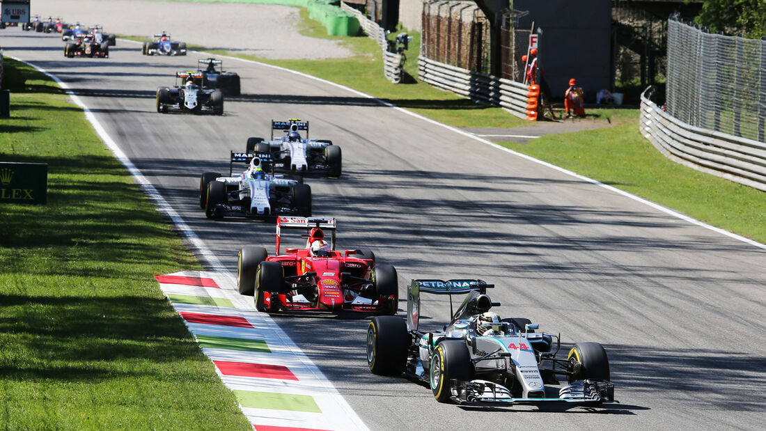 GP Italien 2015 - Monza - Startrunde - Sonntag - 6.9.2015