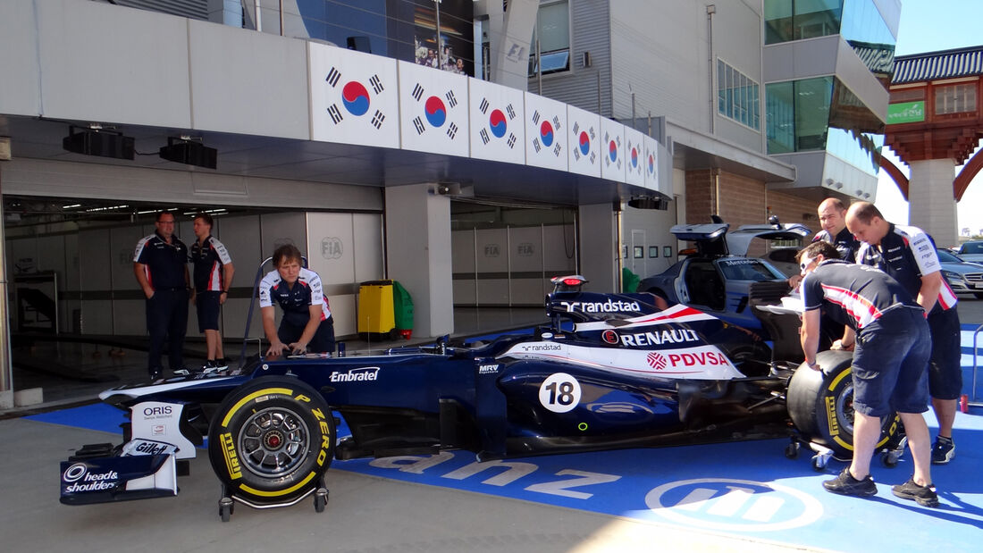 GP Korea 2012 Williams 