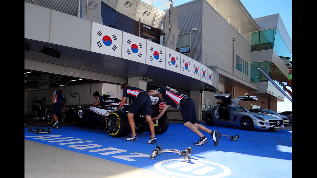 GP Korea 2012 Williams 