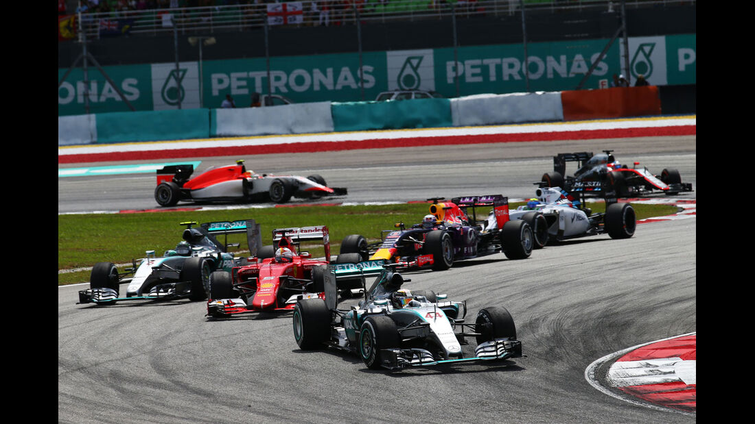 GP Malaysia 2015 - Start - Formel 1