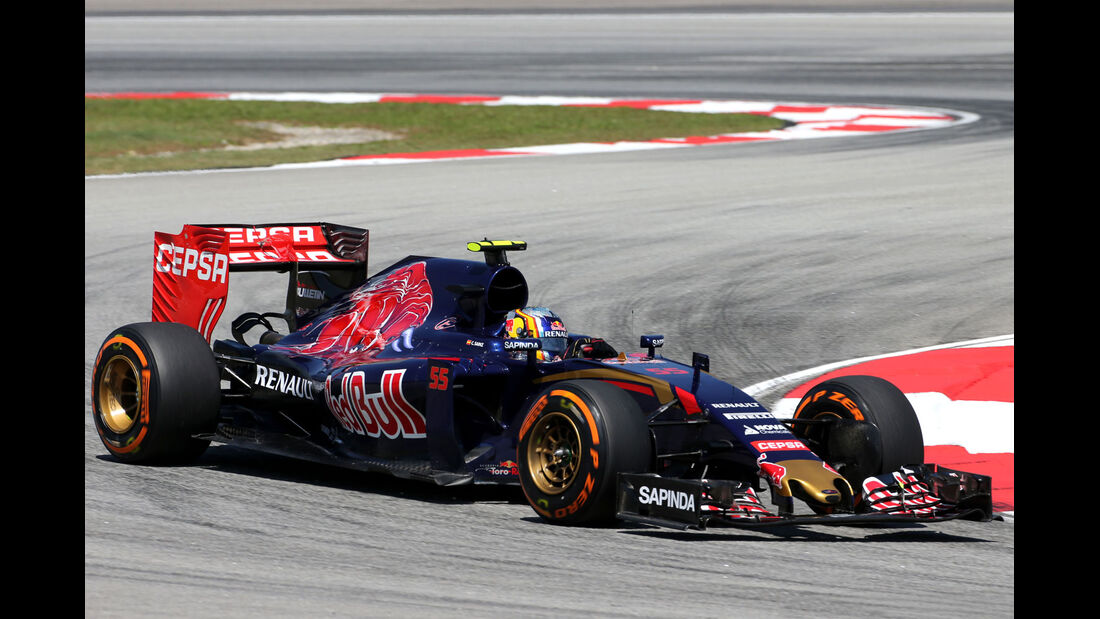 GP Malaysia - Carlos Sainz - Toro Rosso - Formel 1 - Freitag - 27.3.2015