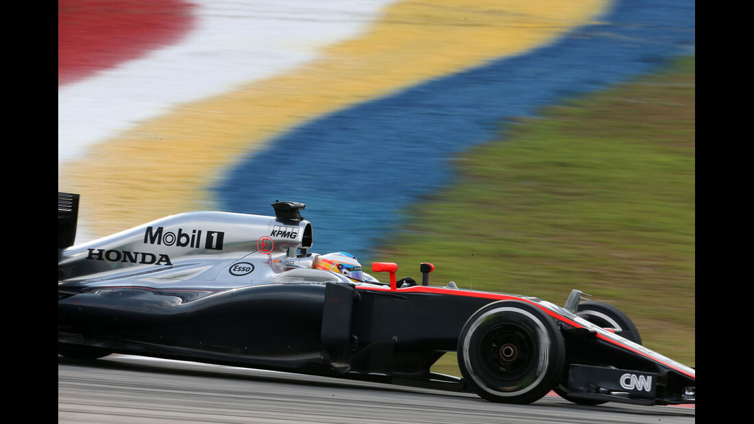 GP Malaysia - Fernando Alonso - McLaren-Honda - Samstag - 28.3.2015