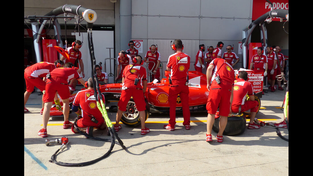 GP Malaysia - Ferrari - Formel 1 - Donnerstag - 26.3.2015