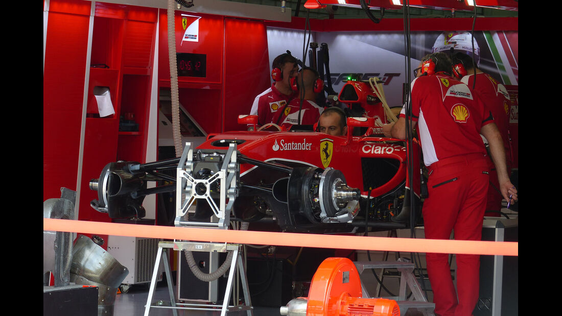 GP Malaysia - Ferrari - Formel 1 - Donnerstag - 26.3.2015