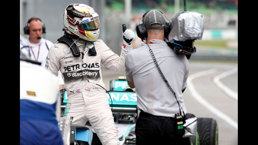 GP Malaysia - Lewis Hamilton - Mercedes - Qualifikation - Samstag - 28.3.2015