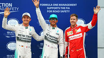 GP Malaysia - Lewis Hamilton - Sebastian Vettel - Nico Rosberg - Qualifikation - Samstag - 28.3.2015