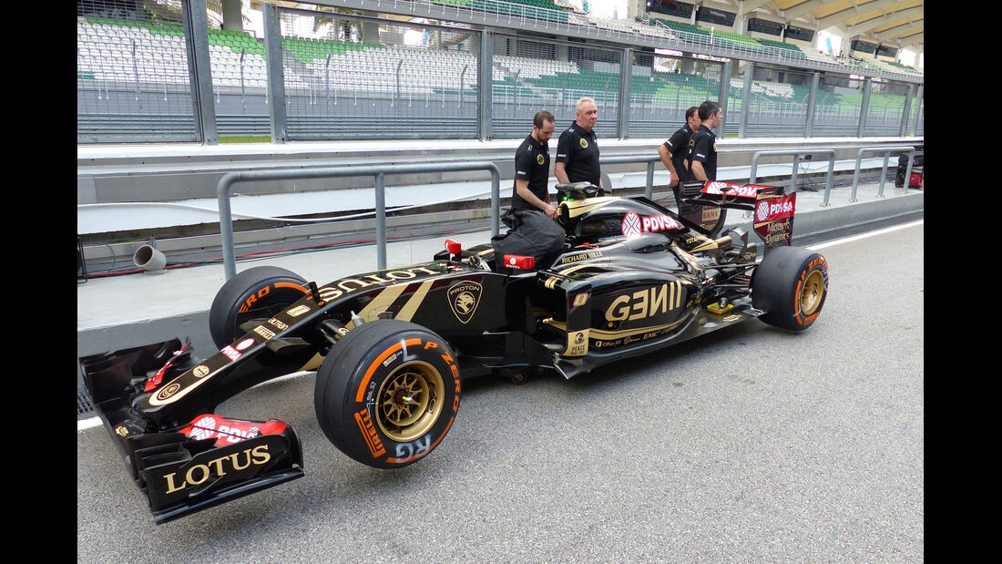 GP Malaysia - Lotus - Formel 1 - Donnerstag - 26.3.2015