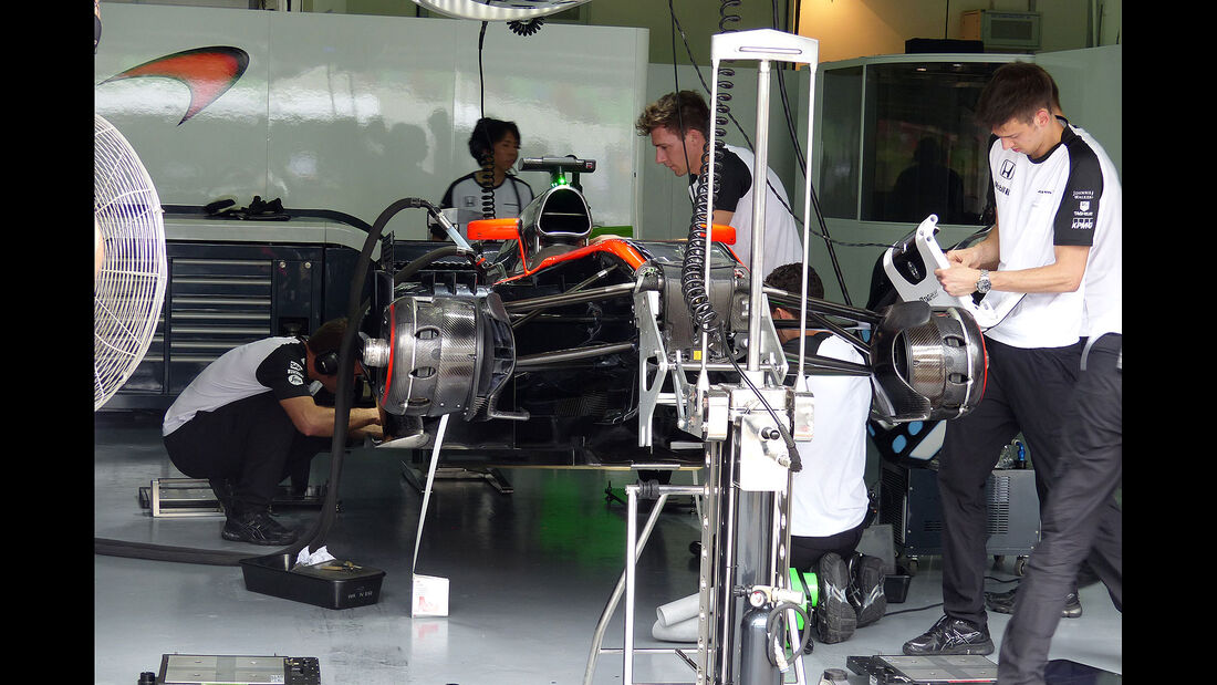 GP Malaysia - McLaren-Honda - Samstag - 28.3.2015