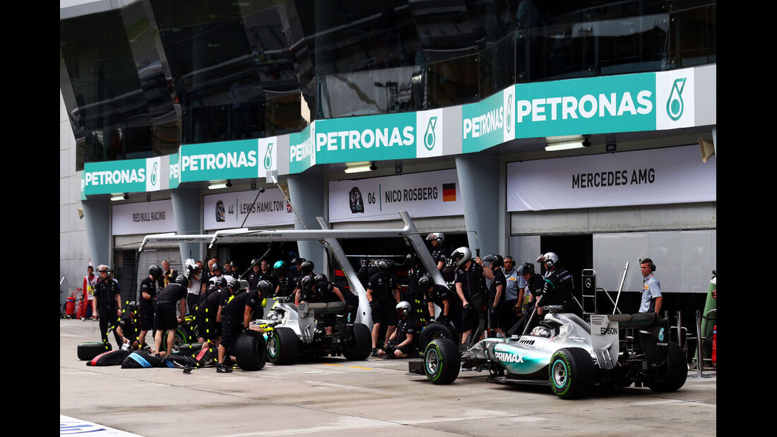 GP Malaysia - Nico Rosberg - Lewis Hamilton - Mercedes - Qualifikation - Samstag - 28.3.2015