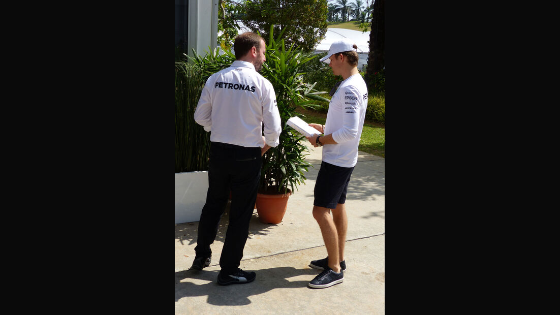 GP Malaysia - Nico Rosberg - Mercedes - Formel 1 - Donnerstag - 26.3.2015