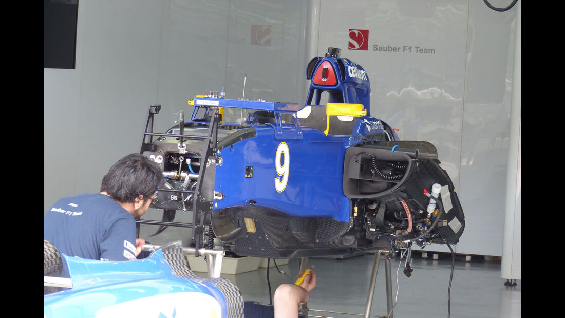 GP Malaysia - Sauber - Formel 1 - Mittwoch - 25.3.2015