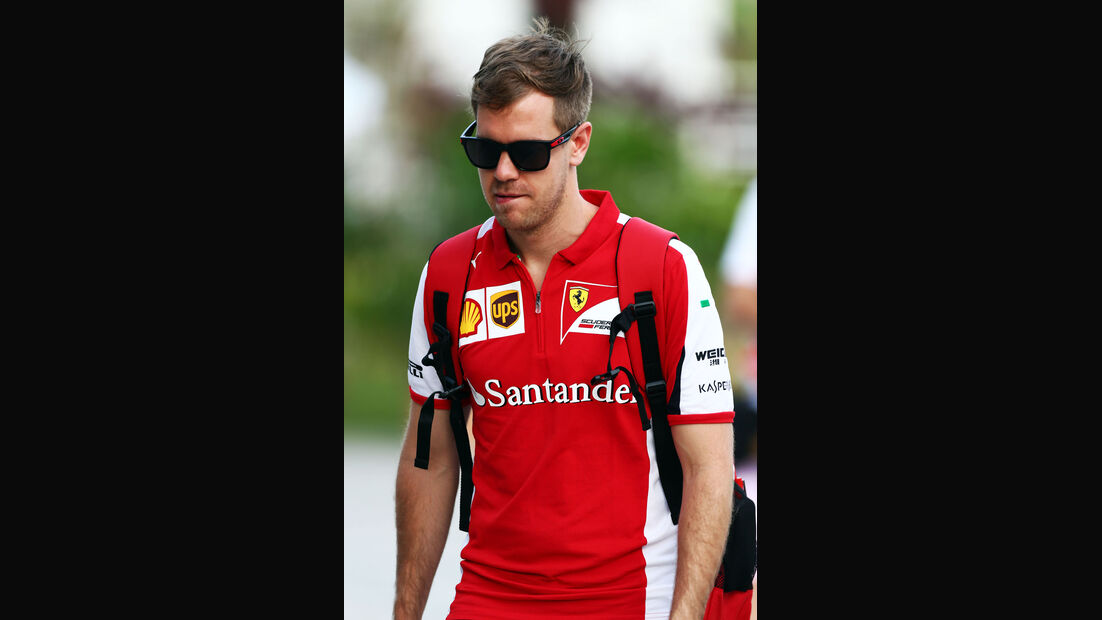 GP Malaysia - Sebastian Vettel - Ferrari - Formel 1 - Freitag - 27.3.2015