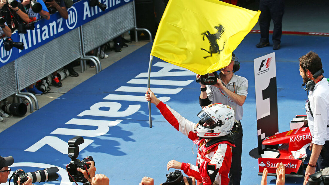 GP Malaysia - Sebastian Vettel - Ferrari - Rennen - Sonntag - 29.3.2015