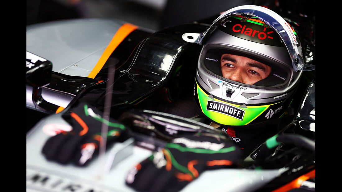 GP Malaysia - Sergio Perez - Force India - Samstag - 28.3.2015 
