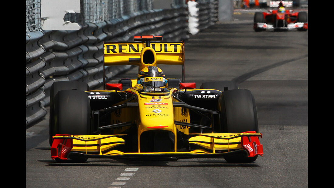 GP Monaco 2010 Robert Kubica Renault