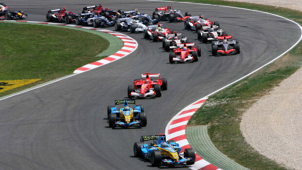 GP Spanien 2006 - Barcelona - Start - Formel 1