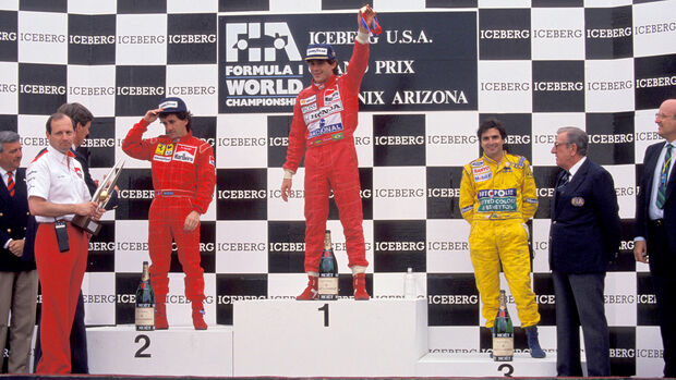 GP USA - Phoenix - Podium - 1991