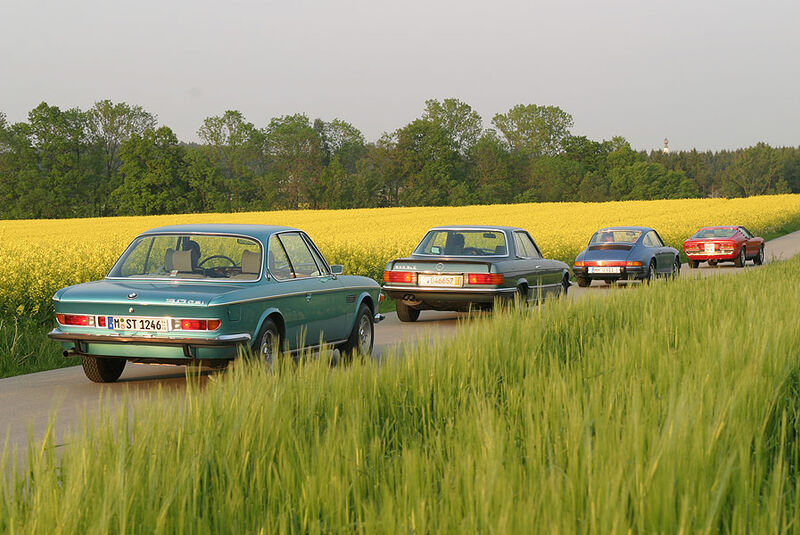 GT-Klassiker Alfa, BMW, Mercedes, Porsche