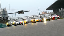 GT3-Modelle, Porsche, Audi, Ford, BMW, Mercedes, McLaren, Front