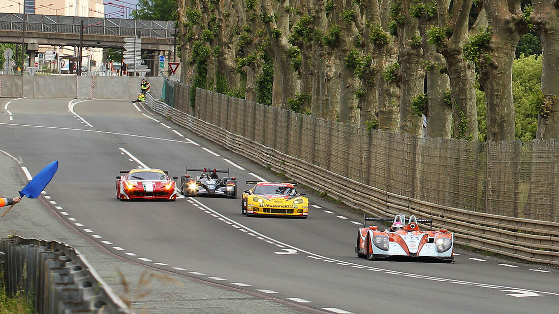 GTE Rennwagen Testfahrten 24h-Rennen LeMans 2012