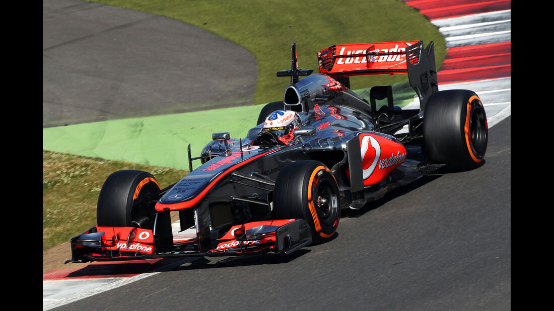 Gary Paffett - McLaren - Young Drivers Test - Silverstone - 19. Juli 2013