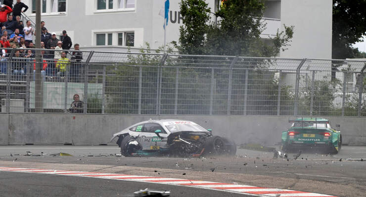 Gary Paffett - Mike Rockenfeller - DTM - Norisring 2017