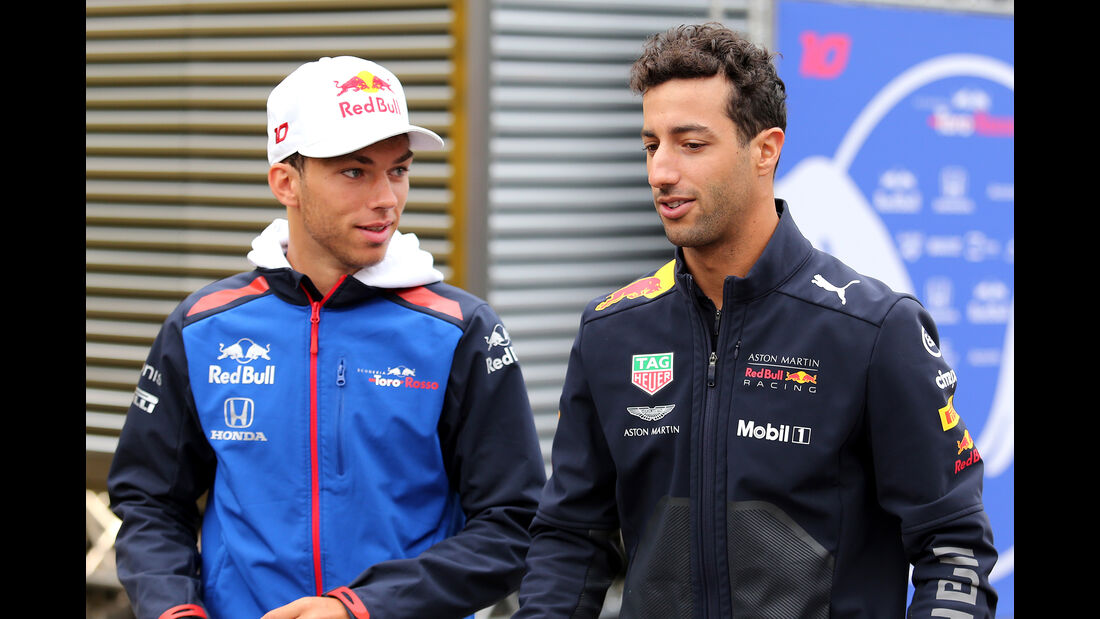 Gasly & Ricciardo - GP Belgien - Spa-Francorchamps - 24. August 2018
