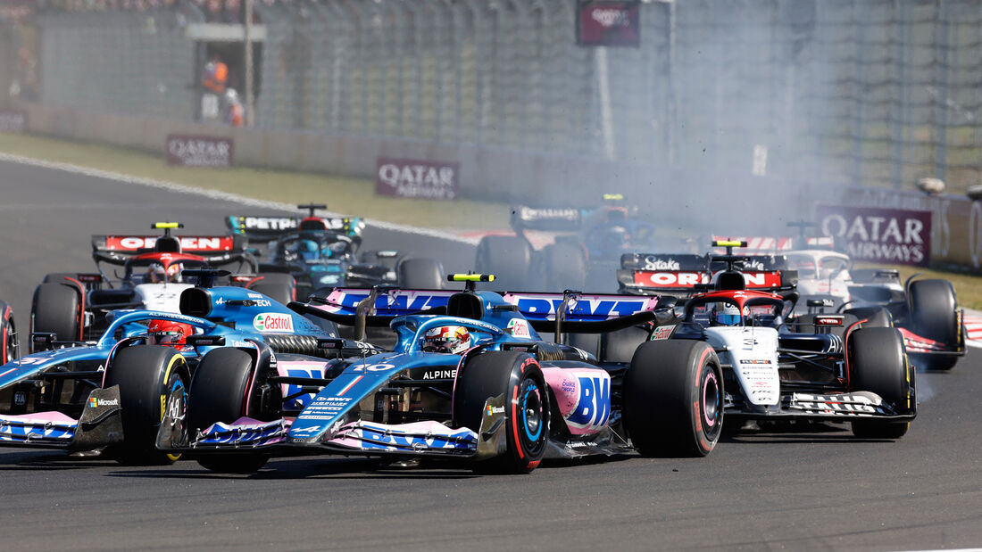 Gasly - Ricciardo - GP Ungarn 2023 - Budapest - Formel 1 - Rennen