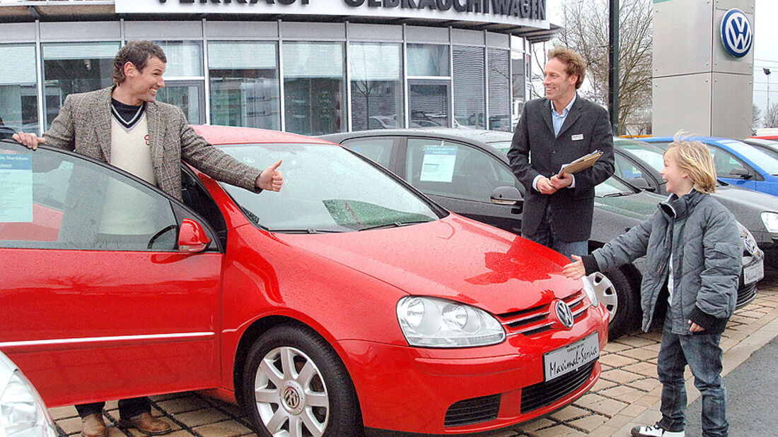 Gebrauchtwagenkauf VW Golf