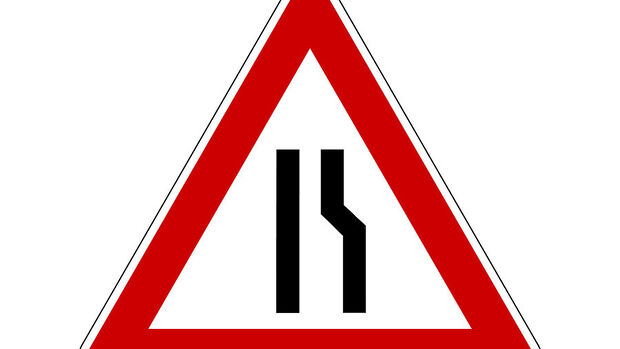 Gefahrzeichen - Verkehrszeichen