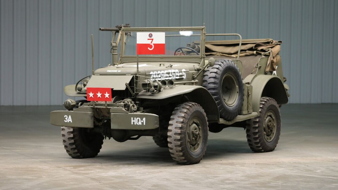 General Pattons Dodge WC 57 Command Car