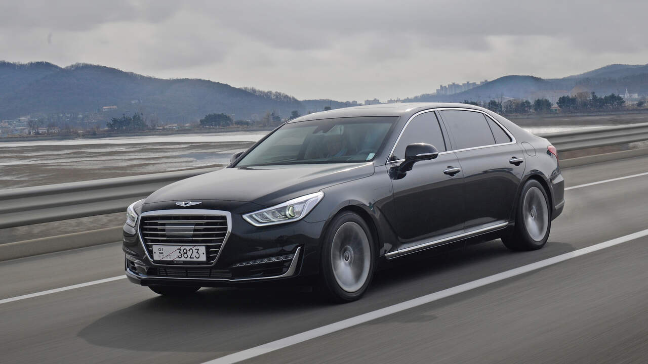 Fahrbericht Genesis G90 Luxuslimousine Von Hyundai Im Test Auto Motor Und Sport