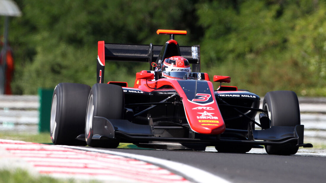 George Russell - ART - GP3 - Budapest - 29.7.2017