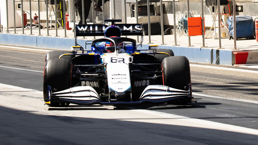 George Russell - Formel 1 - Test - Bahrain - 14. März 2021