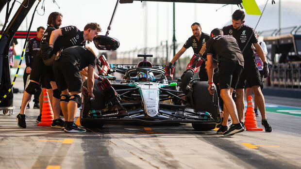 George Russell - Mercedes - Bahrain F1-Test 2024