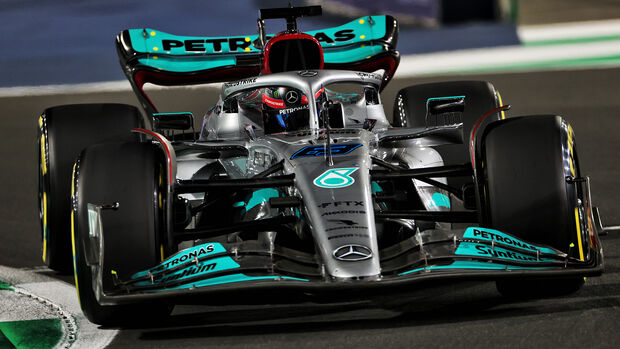 George Russell - Mercedes - F1 - GP Saudi-Arabien - Jeddah - Qualifying - 26. März 2022