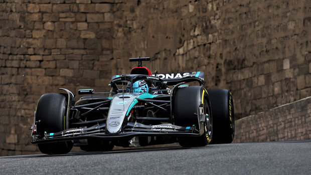 George Russell - Mercedes - Formel 1 - GP Aserbaidschan - Baku - 13. September 2024